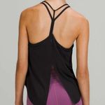 Lululemon  Modal-Silk Yoga Tank Top in Black Size 4 Photo 0