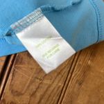 Lilly Pulitzer women’s sleeveless top tank long, aqua blue size large Photo 6