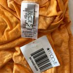 Becca  Rebecca Virtue Asymmetrical Side Tie Coral Swim Cover Pockets Orange XS Photo 2