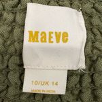 Maeve  for Urban Outfitters Boho Olive Embroidered A-Line Skirt 10 Photo 6