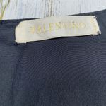 Valentino Garavani Vintage Valentino Crepe Short Sleeve Sequin Ruffle Dress Photo 4