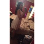 Boohoo Ciara Plunge Slinky Skater Dress blush Photo 4