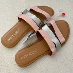 West Loop  Tri-Color Sandals Photo 0