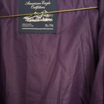 American Eagle  Outfitters Black and deep purple lining with hood jacket Photo 3