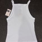 SO White and red cherry tank top -Small Photo 1