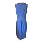 Banana Republic Blue Sleeveless Sheath Dress Medium 8 Photo 5
