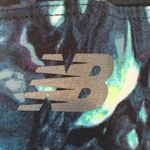 New Balance  Blue Zip Front Crop Sports Bra Photo 3