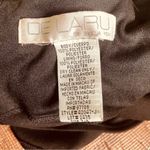 90s Vintage De Laru Black Beaded Halter Prom Gown Black Flowy Maxi Dress 7/8‎ Size undefined Photo 5