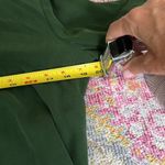 Anne Klein Gorgeous dark green silk vintage blouse in excellent cond Photo 5