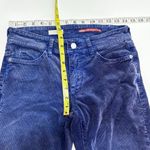 Anthropologie Anthro Pilcro & The Letterpress Slim Boyfriend Crop Blue Corduroy Pants 25 Photo 8