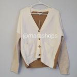 Madewell  colorblock Short Kent Ex-Boyfriend Cardigan Sweater Photo 2