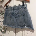 KHAITE  Micro Mini Denim Jean Skirt Photo 8