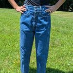 Vintage British RAJ Mom Jeans Waist 27 Blue Photo 0