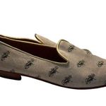 Coach  Womens Beige Slip-On Loafers With Lobster Embroidery Size 8.5B SKU 7012 Photo 0