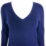 Vintage Lauren Ralph Lauren navy blue V Photo 0