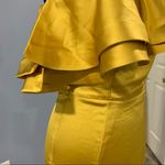 Michael Costello  x REVOLVE Joey Mini Yellow Dress Photo 3