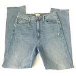MOTHER High Waisted Rider Skimp Jeans In Dreamer Size 29 Blue Photo 4