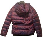 Nike GUC Down Jacket Hooded Puffer Iridescent Purple Asymmetric Zip SOLD OUT Photo 7
