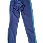 Vineyard Vines Whale Stripe Full Length Sport Leggings Blue Size XXSmall Photo 1