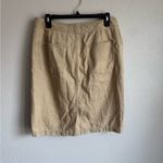 Lauren Ralph Lauren Tan Khaki Knee Length Straight Skirt Womens 8 Classic Photo 3