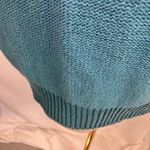 Vintage Inner Visions Ship'n Shore Blue Cable Knit Sweater Vest L USA New Preppy Size L Photo 4