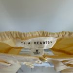 LA Hearts Yellow Babydoll Cropped Camisole Tank Top Size Medium Photo 7