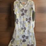 Sobia Zuha Original Sheer Dress Pakistani Designer Slit Leg Sheer Summer Unique‎ Yellow Size M Photo 0