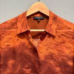 LAFAYETTE 148 NEW YORK Zora Sunset Sky Silk Blouse S Photo 6
