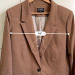 J.Crew  Willa Blazer Virgin Wool Blend Italian Fabric Size 16 Camel Classic Photo 8