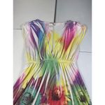 Belinda Rainbow Sunflower Dress V Photo 3