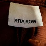 Rita Row Mango Skirt Cargo Pencil Utility Denim Jean Midi High Waisted Brown M Size M Photo 2