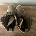 Steve Madden  Olive Green Platform Grady Booties Size 9.5 Photo 5