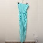 NWT Deme By Gabriella X Revolve Pearl Gown Long Dress Size M flaw Green Size M Photo 4