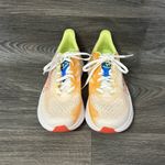 Hoka  Mach 6 Women's Size 8.5 D Wide Running Shoes Sneakers White And Orange Photo 1