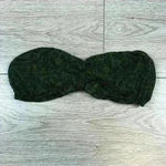 PINK - Victoria's Secret Victoria’s Secret PINK Green Strapless Bandeau Size M Photo 4