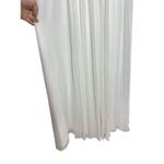 Dress the Population NEW gorgeous flowy white tan wedding formal dress sz S Photo 10