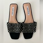 Charles David  Women's Sparkle Embellished Slip On Sandals Size 7 Photo 3