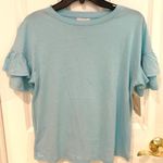 14th & Union Light Blue Blouse Photo 2