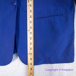 Sag Harbor  blue Blazer‎ And Skirt Set Women's Size top 10, skirt size 16 Photo 4