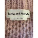 Lovers + Friends Lovers‎ And Friends Dress Women XS Pink Open Knit Lilith Mini Sexy Beach Party Photo 9