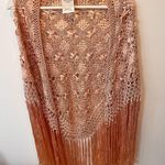 NWT gorgeous Santa Barbara designer Kristina Valencia shawl Orange Size undefined Photo 5