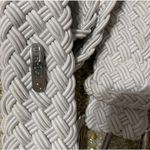 Ralph Lauren White Braided Belt. S44 inches. Like New Condition Photo 1