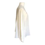 Band Of The Free NWT Cash VNeck Long Sleeve Billowing Sleeves Ivory Top Large Photo 6