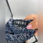 Timing  size Large one piece‎ blue and white wide leg pants Photo 1