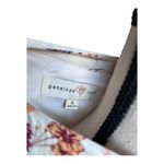 Penelope Rose Floral Long Sleeve Tiered Mini Dress Size XL White Photo 4