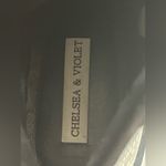 Chelsea and Violet War Womens Black Tan Snakeskin Leather LaceUp Combat Boots Photo 7