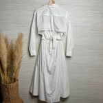 Free People  dress midi strapless cotton boho a-line Large Photo 4