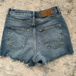 Topshop Blue Jean Shorts Size 4 Photo 3