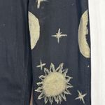 Time And Tru Time Tru Sz 4 Jeans Black Straight Hand Painted Gold Lunar Sun Witch Grunge 1602 Photo 10