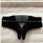 Blondo  Sabina Black Suede Leather Waterproof Ankle Booties Boots, S86 Photo 8